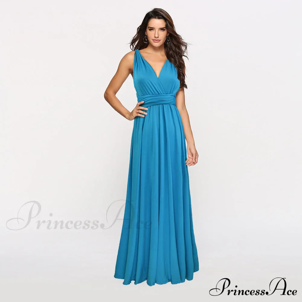 Alexandra Satin Lace Charming Back A-Line Dress
