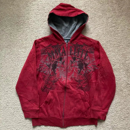 American Gothic Zipper Hoodie