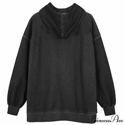 Cozy Mysterious Dark Gothic Hoodie