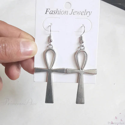 Antique Fairy Wings Grunge Dangling Earring