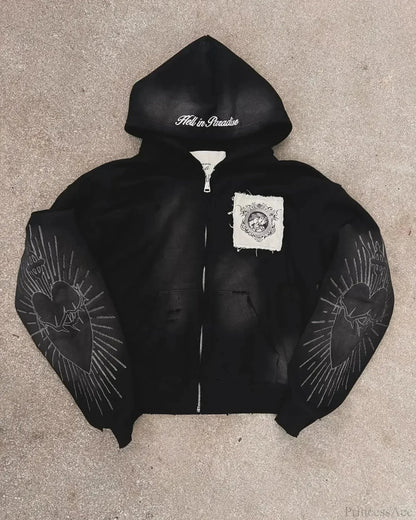 Antique Gothic Flash Diamond Hoodie