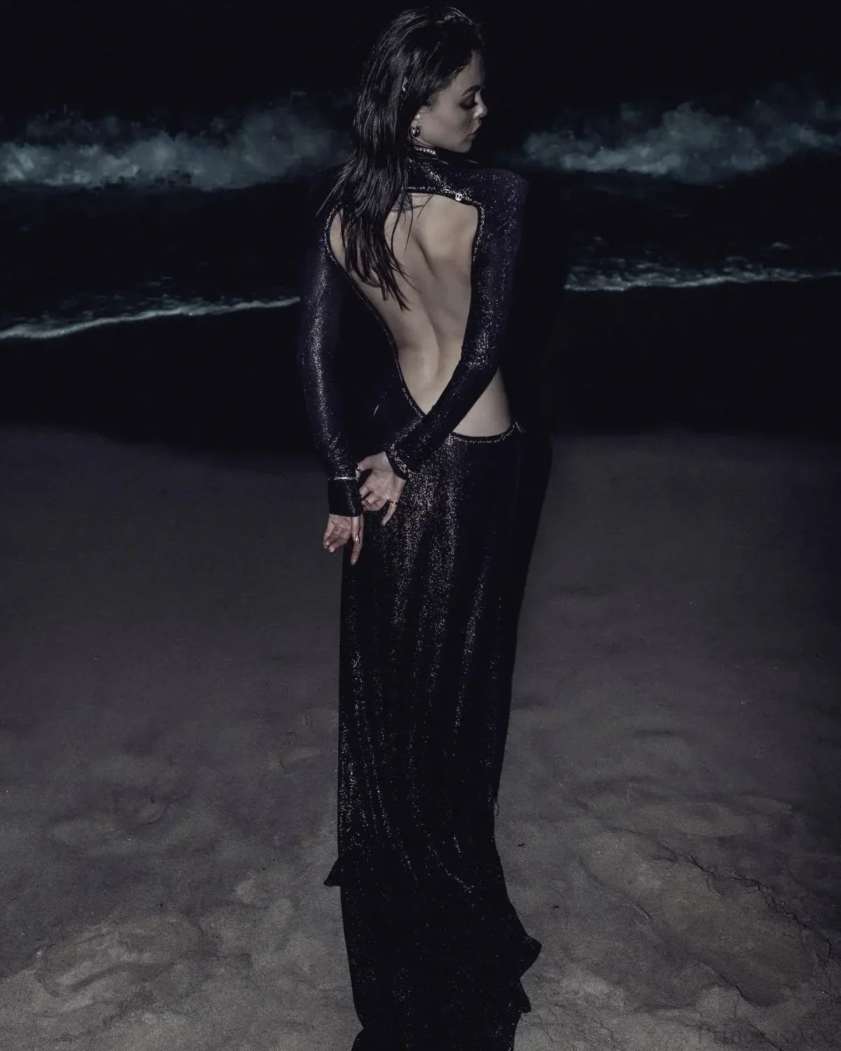 Asymmetrical Backless Party Dress