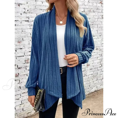 Autumnal Winter Cozy Long Sleeve Loose Plain Casual Comfortable Soft Stylish Sweater