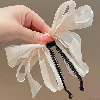 Banana Clip Double Layer Horsetail Hair Accessory
