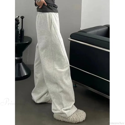 Basic Oversized Y2K Women Sweatpants Pants