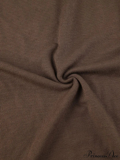 Basic Solid Graceful Crop Top