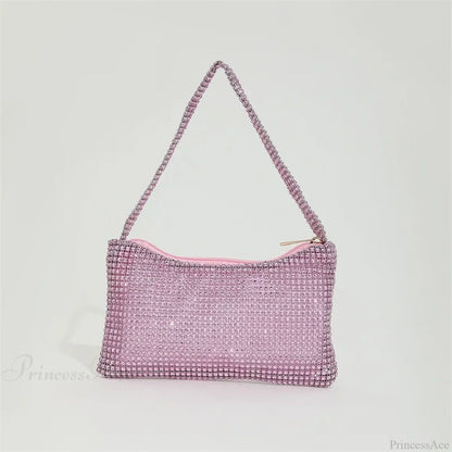 Bling Rhinestone Evening Purse Diamond Shoulder Wedding Party Clutch