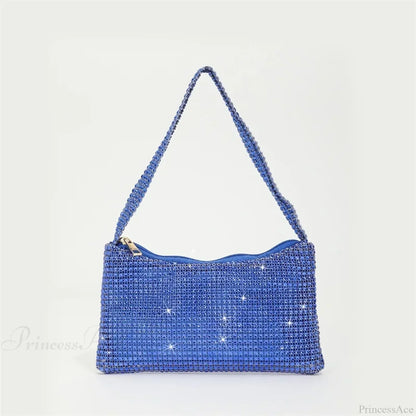 Bling Rhinestone Evening Purse Diamond Shoulder Wedding Party Clutch
