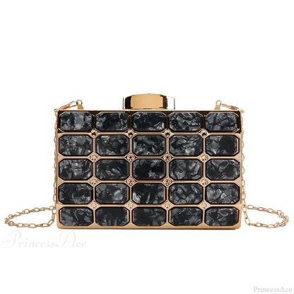 Block Designer Evening Clutch Wristlet