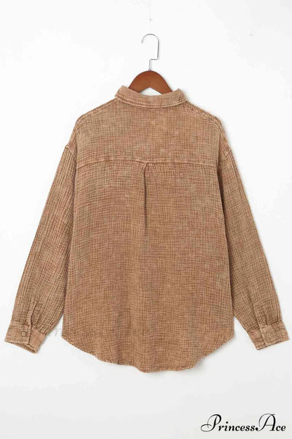 Blouse Textured with Buttons
