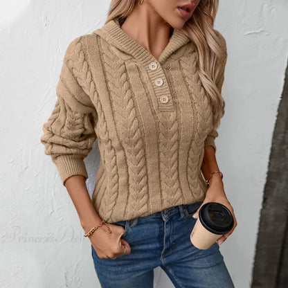 Button Vintage Cardigan Sweater