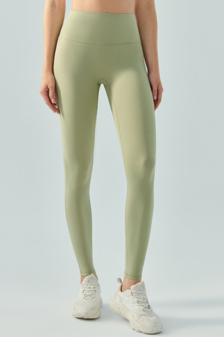 Leggings térmicos de tiro alto sin costuras con control de abdomen