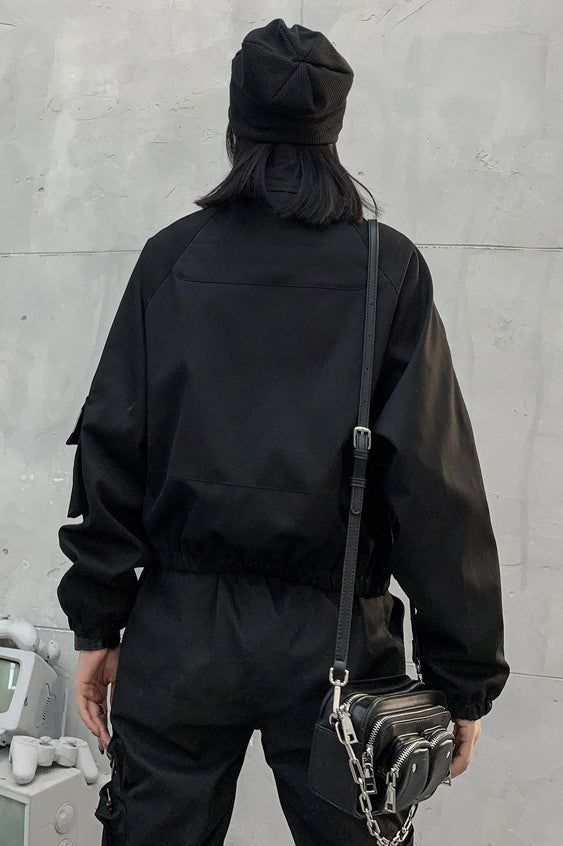 Chaqueta utilitaria corta de calle