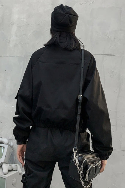 Chaqueta utilitaria corta de calle