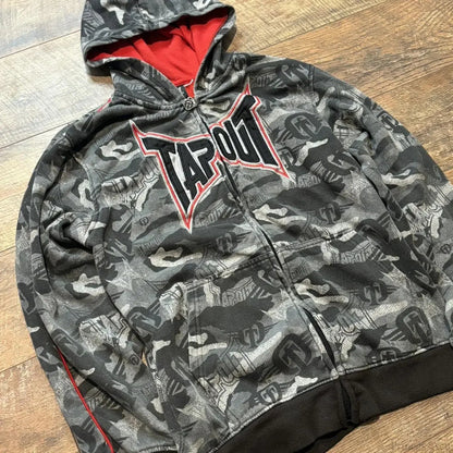 Camouflage Zipper Hoodie