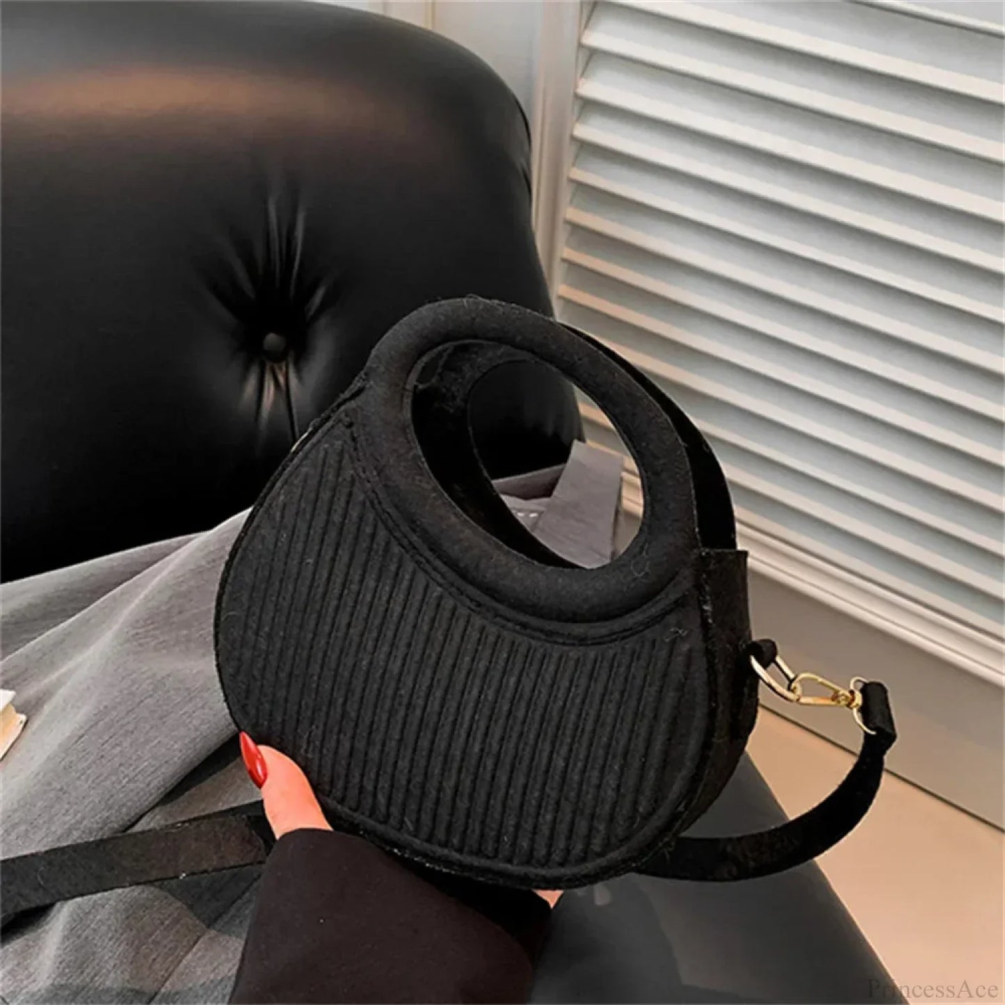 Candy Color Top-Handle Crossbody Casual Women's Handbag