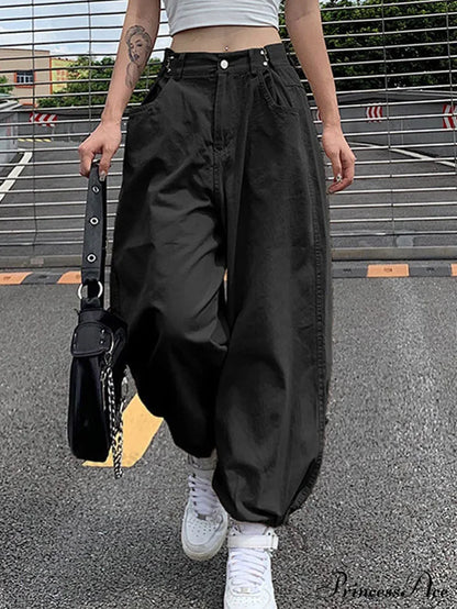 Cargo Camouflage Graceful Patchwork Jeans