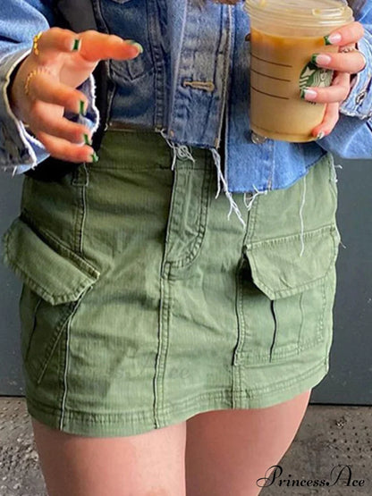 Cargo Loose Graceful Fit Skirts