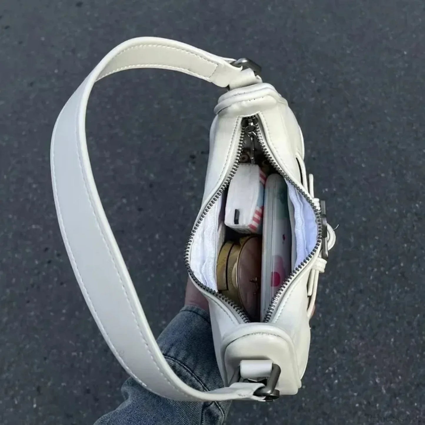 Casual Cute White Star Shoulder Bag