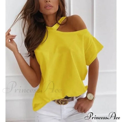 Casual Print Short Sleeve O-neck Tops