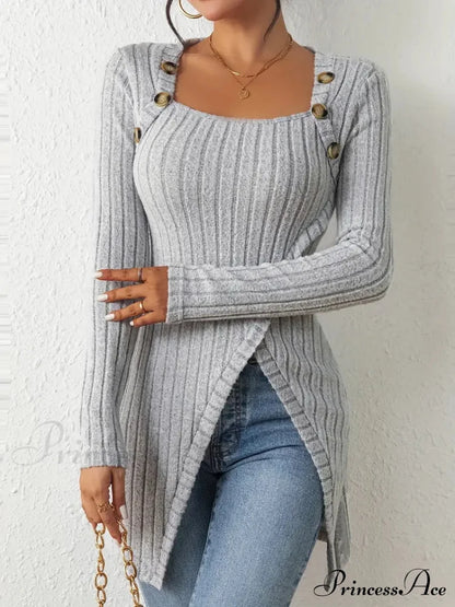 Elegant Soft Stylish Lightweight Versatile Cozy Chic Comfortable Knit Top