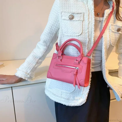 Casual Western Style Small Crossbody Handbag