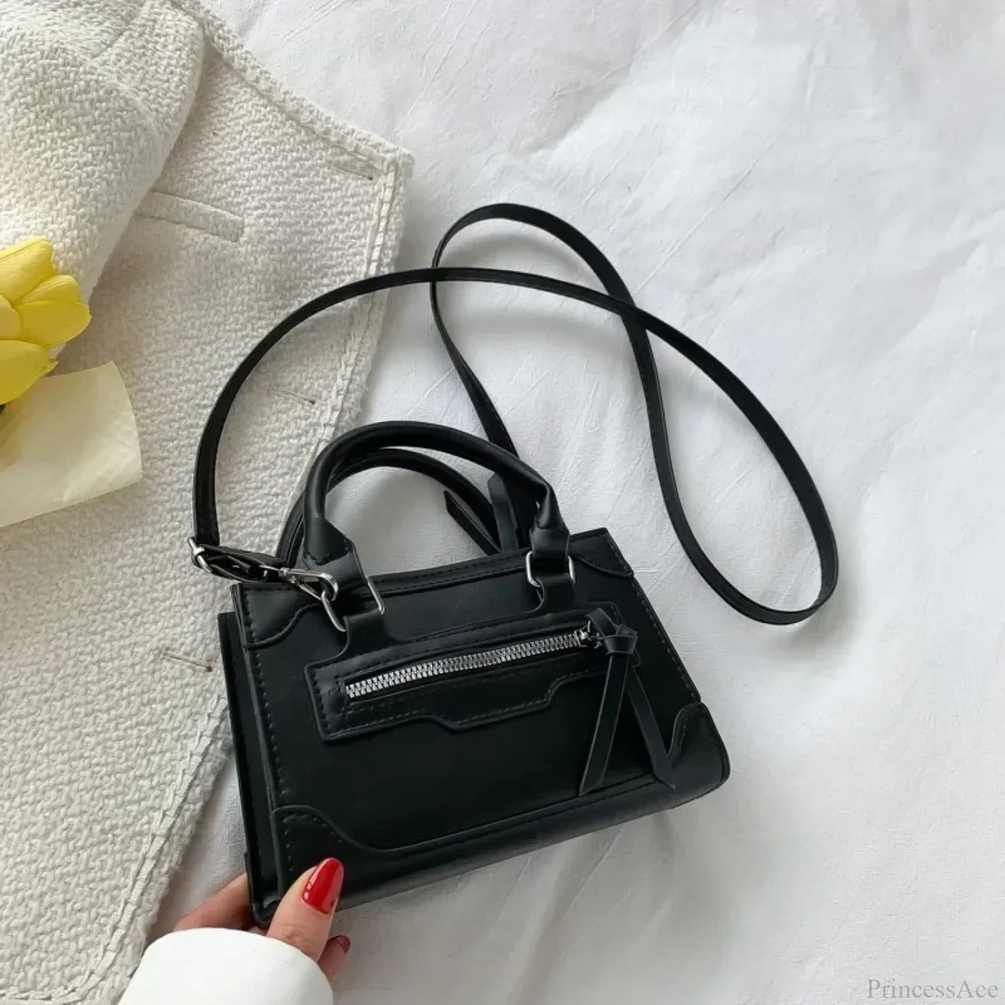 Casual Western Style Small Crossbody Handbag