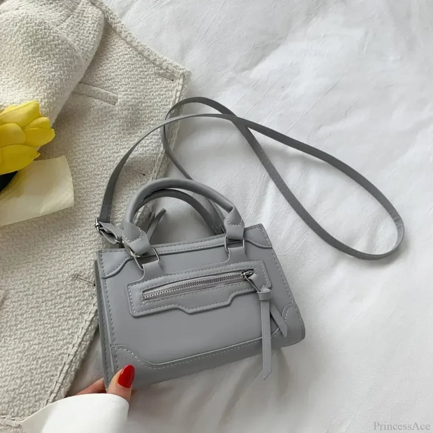 Casual Western Style Small Crossbody Handbag