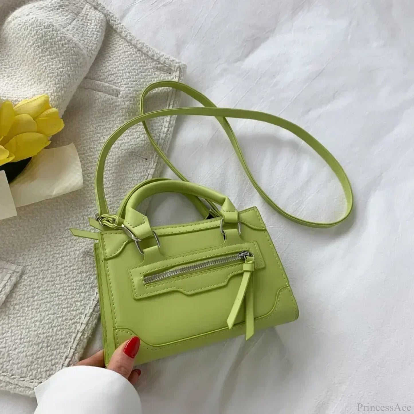 Casual Western Style Small Crossbody Handbag