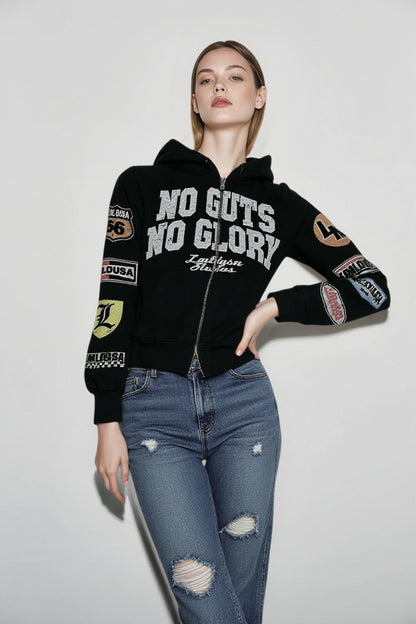 Vintage Gothic Streetwear Hoodie
