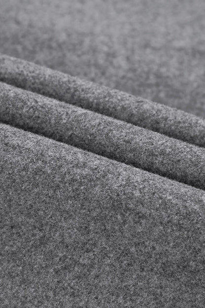 Grey Wool Blazer Jacket