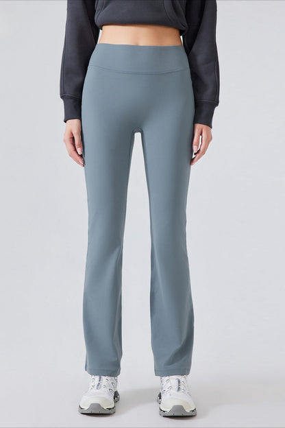 Leggings de yoga acampanados de cintura alta con forro polar