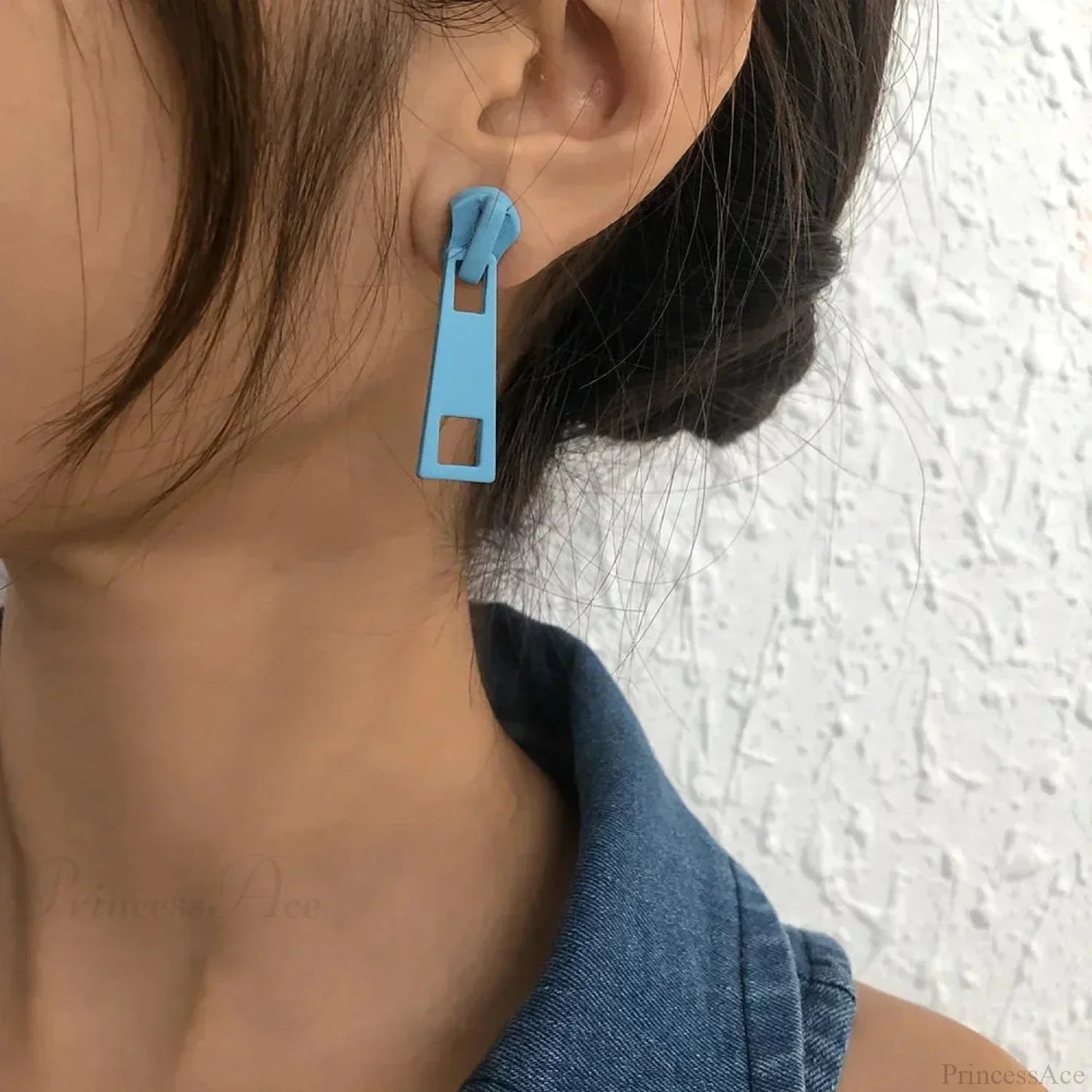 Characteristics Fastener Geometrical Rap Earring
