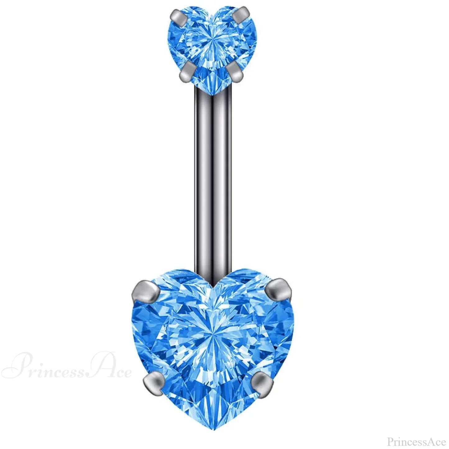 Clear Circular Medieval Surgical Belly Ring