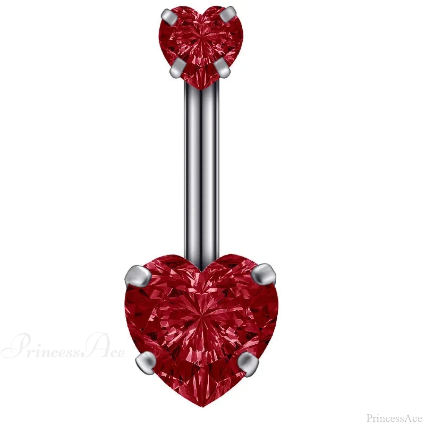 Clear Circular Medieval Surgical Belly Ring