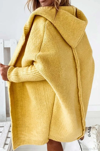 Color Block Knit Cardigan