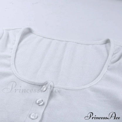 Corset Skinny Knitted Tee