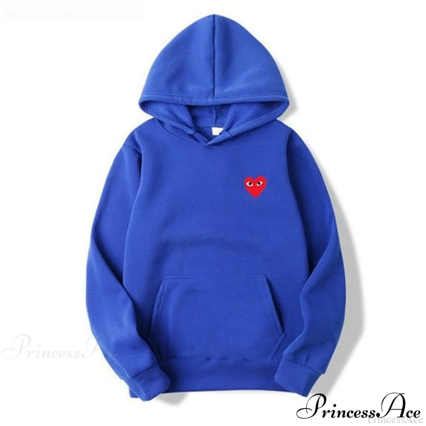 Cotton Heart-Eye Printed Fall/Winter Casual Hoodies