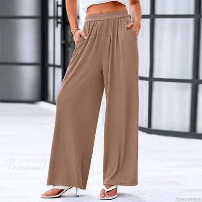 Cotton Linen Loose Casual Pocket Pants