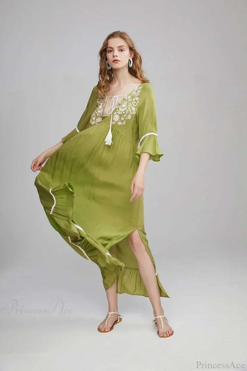 Cotton Rayon Boho Dress