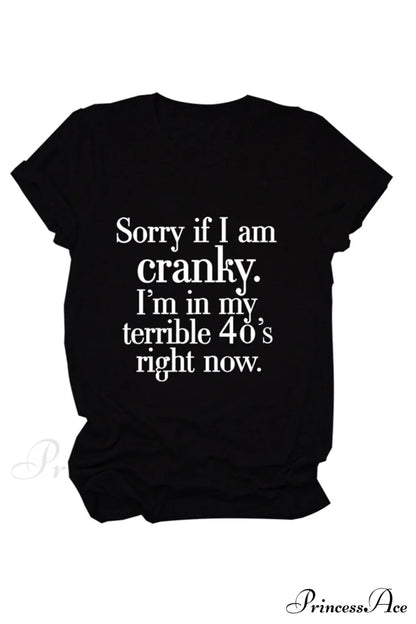 Cranky Patterned T-shirt