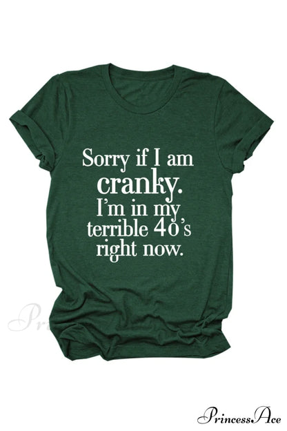 Cranky Patterned T-shirt