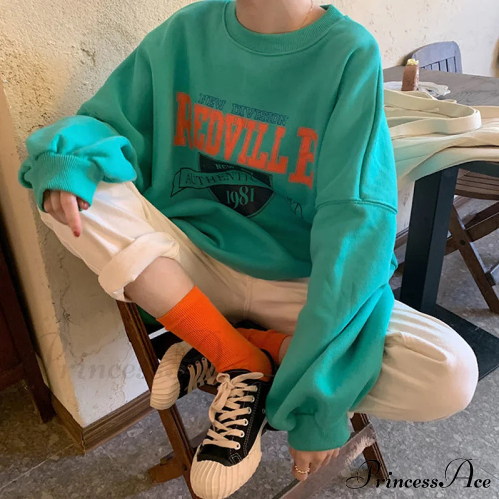 Crewneck Fashion Oversize Hoody Pullover
