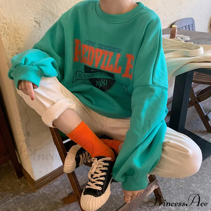 Crewneck Fashion Oversize Hoody Pullover
