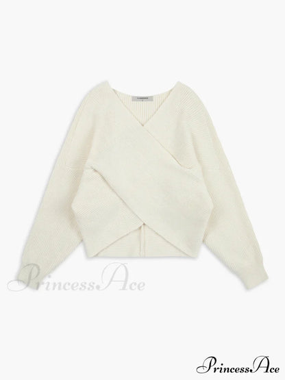 Cross My Heart Trendy Oversized Crop Sweater