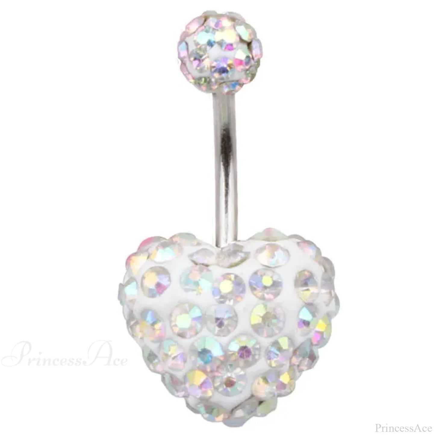 Crystal Dangle Gothic Belly Ring