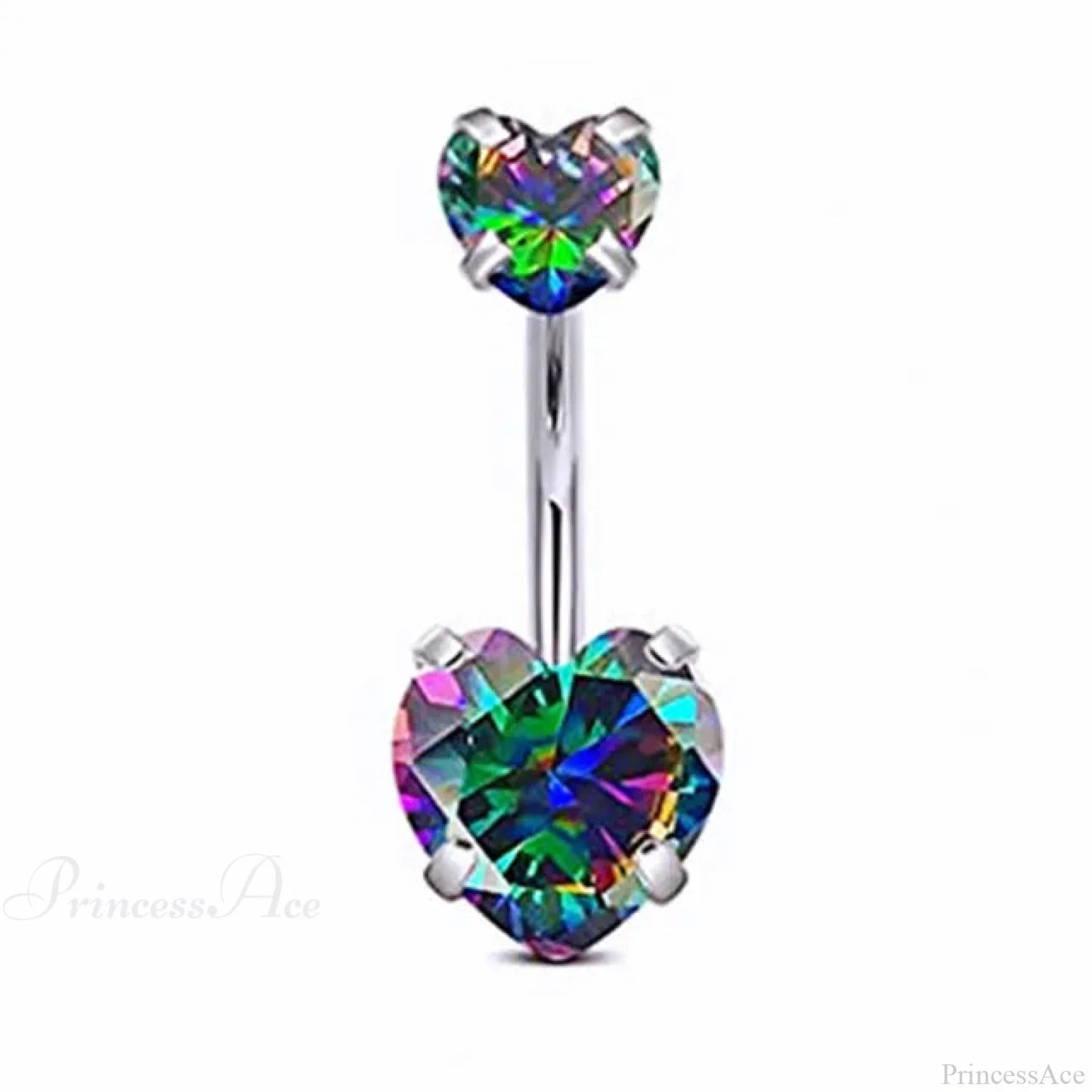 Crystal Dangle Gothic Belly Ring