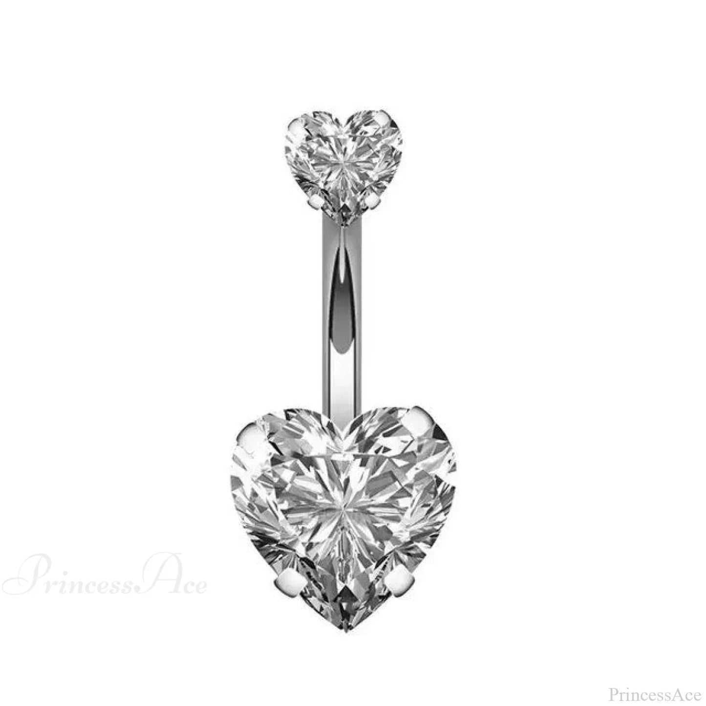 Crystal Dangle Gothic Belly Ring