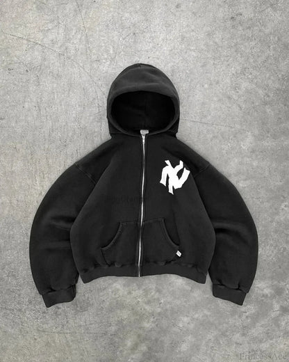 Dark Antique Large Design Hoodie