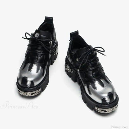 Dark Fire Carved Elevated Sneaker